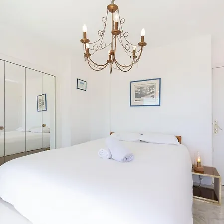 Crossing Penthouse Last Floor With Splendid Sea View Apartment Cannes